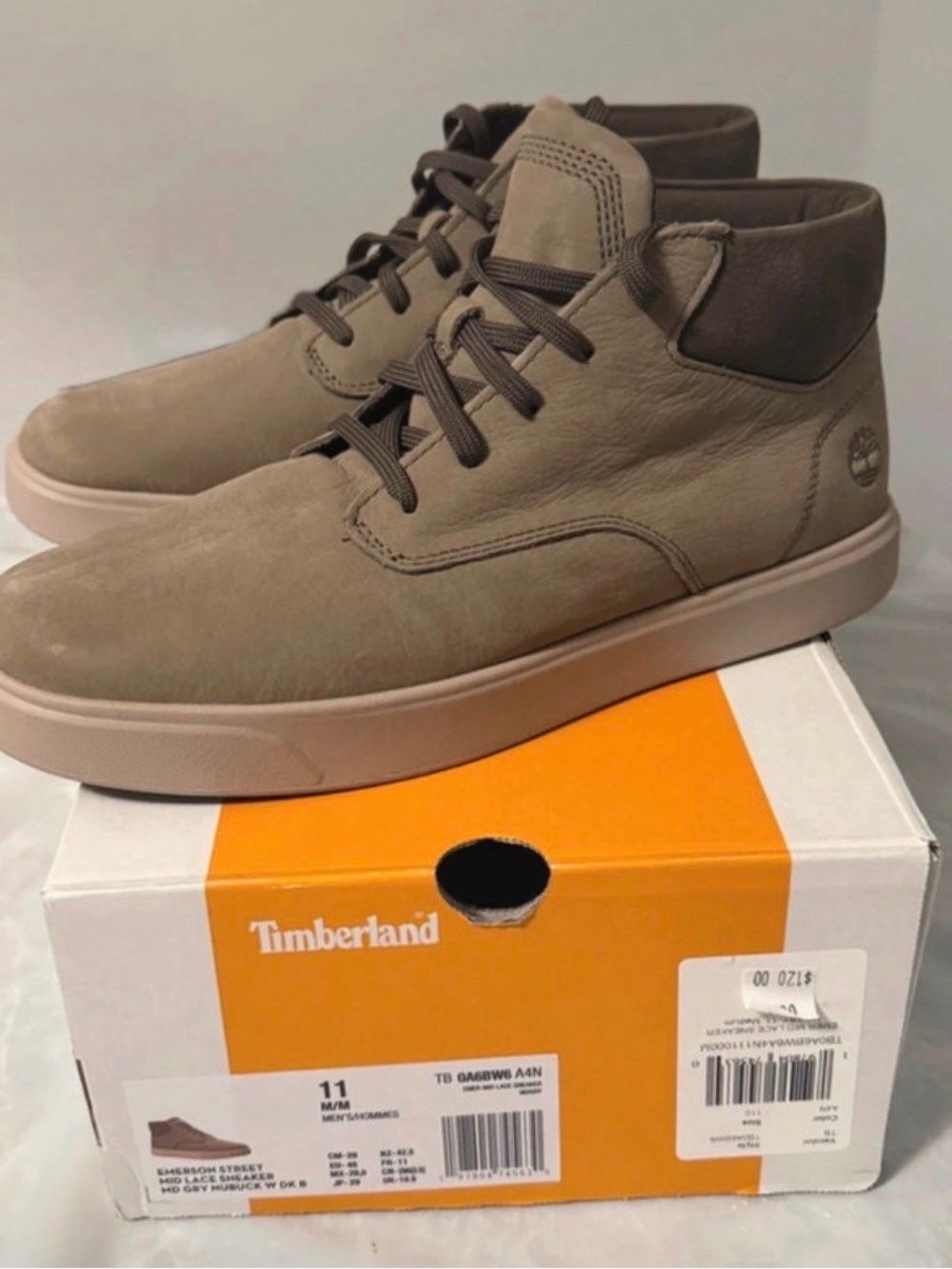 New Men’s Timberland Street Shoes Size 11
